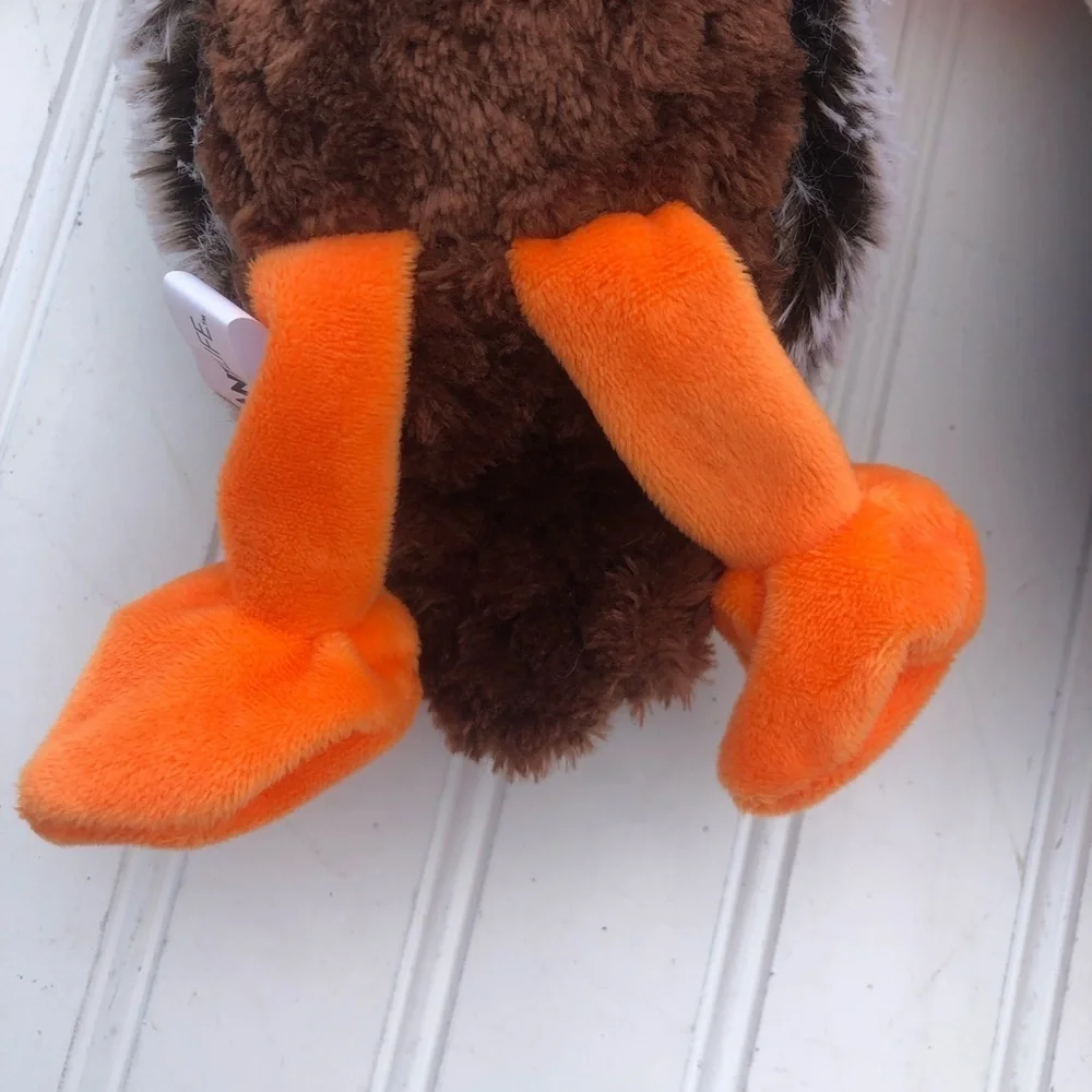 NWT Bundle 2 plush squeaky bird duck dog toys